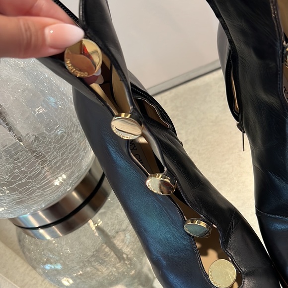 JIMMY CHOO LEATHER LORETTA BOOTIE - Picture 8 of 11